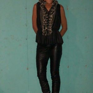 Robert Rodriguez,ruffle blouse,S.